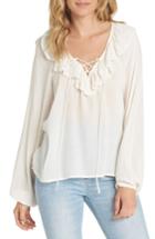 Women's Billabong Jeweled Night Top - White