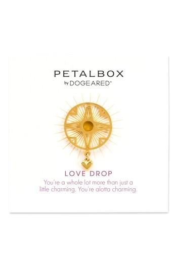 Women's Dogeared Petalbox Love Drop Enhancer (nordstrom Exclusive)