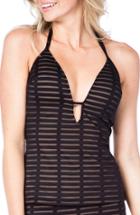 Women's Kenneth Cole New York Off The Grid Halter Tankini Top