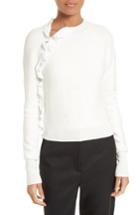 Women's 3.1 Phillip Lim Ruffle Front Zip Pullover