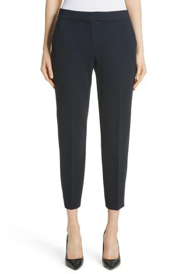 Women's Max Mara Pegno Jersey Crop Pants - Blue