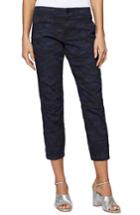 Women's Sanctuary Peace Trooper Camo Crop Pants - Blue