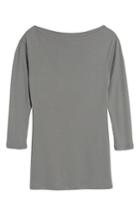 Women's Caslon Three Quarter Sleeve Tee - Grey