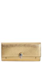 Women's Alexander Mcqueen Leather Travel Wallet -