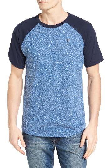Men's Hurley Still Classic Raglan T-shirt - Blue