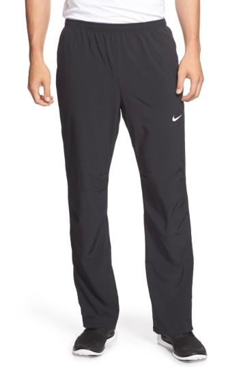 Men's Nike Dri-fit Woven Pants, Size - Black