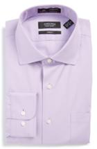 Men's Nordstrom Men's Shop Smartcare(tm) Trim Fit Solid Dress Shirt 32/33 - Pink