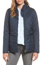 Women's Barbour Water Resistant Quilted Jacket Us / 10 Uk - Blue
