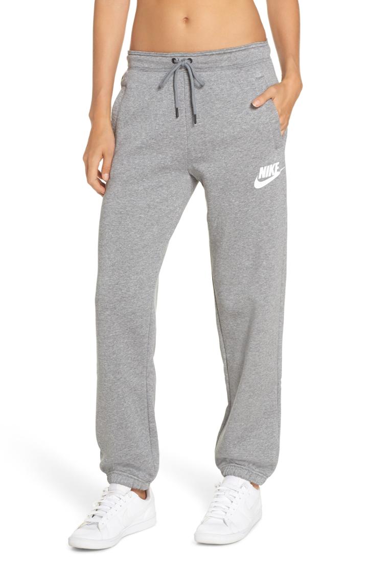 Women's Nike Nsw Rally Pants, Size - Grey