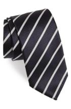 Men's Hugo Boss Stripe Tie, Size - Blue