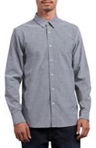 Men's Volcom Stretch Oxford Shirt - Black