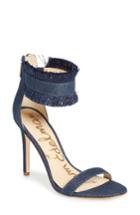 Women's Sam Edelman Anabeth Ankle Strap Sandal M - Blue