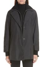 Women's Lafayette 148 New York Arie Alpine Outerwear Jacket With Removable Knit Inset