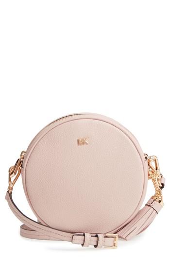 Michael Michael Kors Medium Leather Canteen Bag - Pink