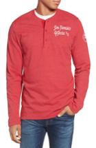 Men's '47 San Francesco 49ers Henley - Red