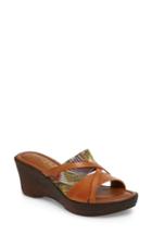 Women's Tuscany By East Street Lucette Strappy Wedge Mule N - Beige