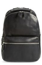 Men's Shinola Runwell Leather Laptop Backpack - Black
