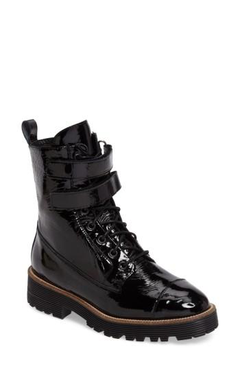 Women's Shellys London Tyra Combat Boot Eu - Black