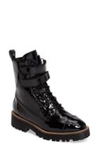 Women's Shellys London Tyra Combat Boot Eu - Black