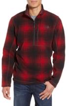 Men's The North Face Gordon Lyons Plaid Pullover - Red