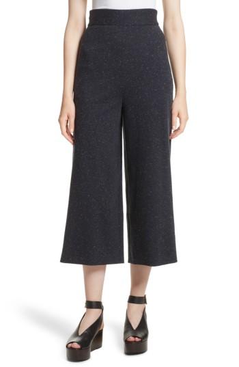 Women's Tibi Imogen Tweedy Nerd Crop Pants - Blue