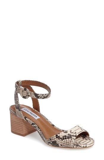 Women's Steve Madden Runway Sandal M - Brown