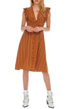 Women's Astr The Label Saturate A-line Dress - Orange