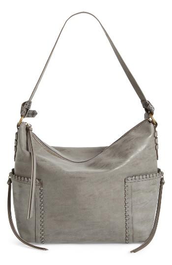 Elle & Jae Gypset Avalor Faux Leather Hobo - Grey