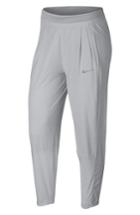 Women's Nike Perforated Running Pants - Grey