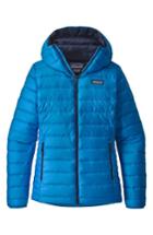 Women's Patagonia Quilted Water Resistant Down Coat - Blue