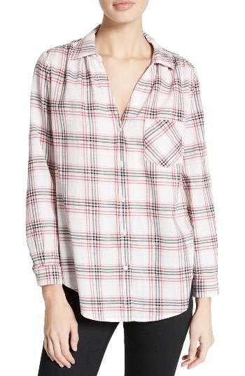Women's Joie Haywood Plaid Cotton Shirt