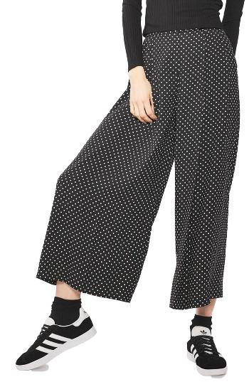 Women's Topshop Polka Dot Palazzo Trousers