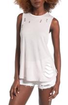 Women's Michelle By Comune Ackerly Destroyed Tank - Purple