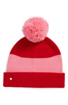 Women's Kate Spade New York Colorblock Knit Beanie - Red