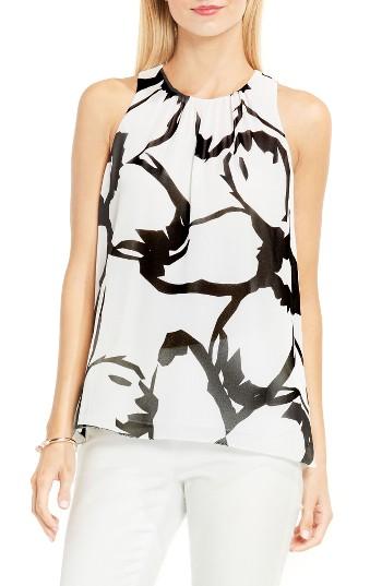 Women's Vince Camuto Floral Print Blouse - White