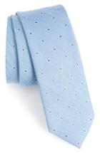 Men's The Tie Bar Budding Paisley Silk & Linen Tie