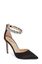 Women's Jewel Badgley Mischka Lizbeth Ankle Strap Pump