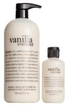 Philosophy Vanilla Coconut Shampoo, Shower Gel & Bubble Bath Duo