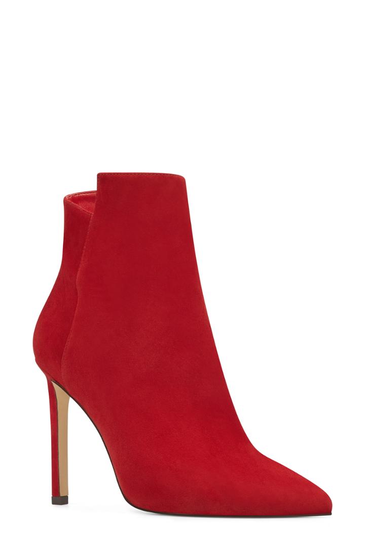 Women's Nine West Tomorrow Bootie .5 M - Red