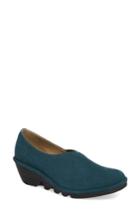 Women's Fly London Peso Wedge .5-6us / 36eu - Blue