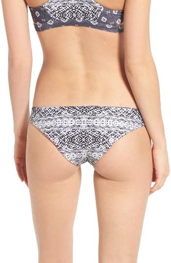 Women's Rip Curl Moondust Reversible Bikini Bottoms - Grey