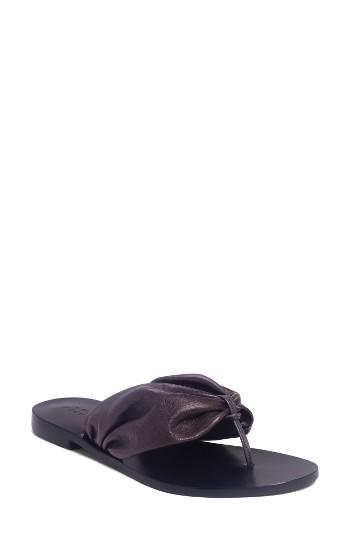 Women's One Bernardo Drape Sandal M - Black