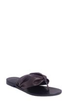 Women's One Bernardo Drape Sandal M - Black