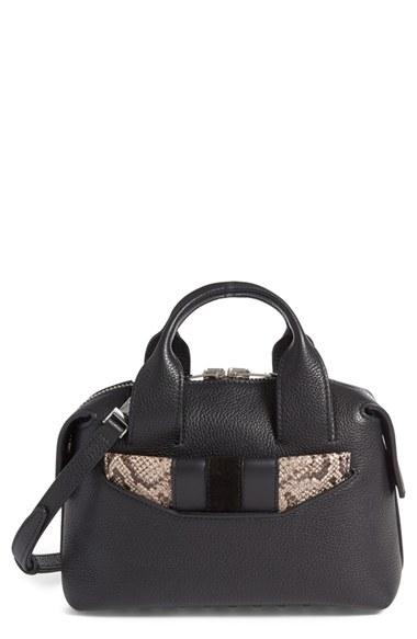 Alexander Wang Small Rogue Leather Satchel -