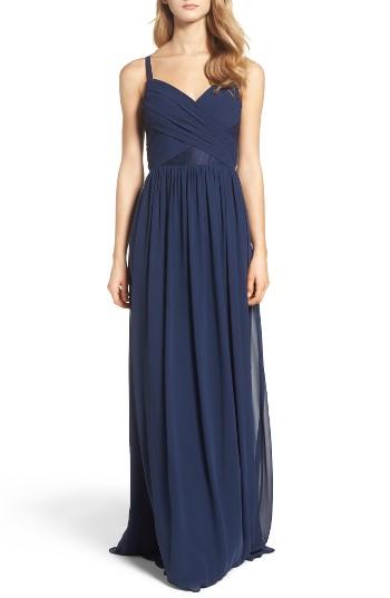Women's Hayley Paige Occasions Sleeveless Chiffon Gown