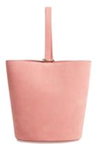 Oad New York Dome Leather Bucket Bag - Pink