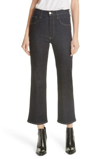 Women's 3x1 Nyc Joni Ankle Wide Leg Jeans - Blue