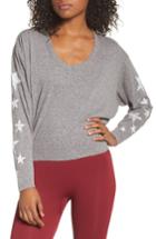 Women's Free People Melrose Star Graphic Top - Grey