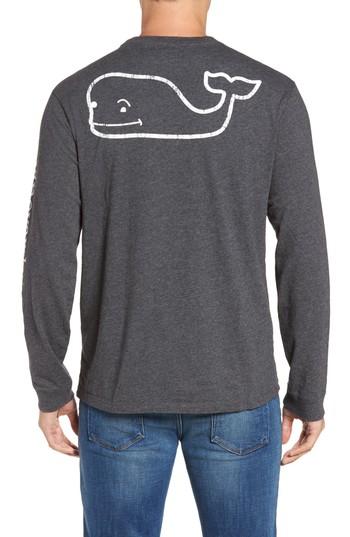 Men's Vineyard Vines Vintage Whale Graphic Pocket T-shirt - Green