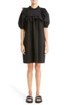 Women's Simone Rocha Embellished Ruffle Bib Dress - Black